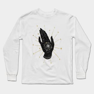 Mystic Hand With Eye Long Sleeve T-Shirt